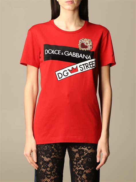 women dolce gabbana t shirt|dolce gabbana t shirt cheap.